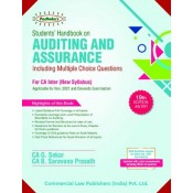 Padhuka's Students Handbook on Auditing & Assurance for CA Inter November 2021 Exam (New Syllabus) by CA. G. Sekar & CA B. Saravana Prasath | Commercial Law Publisher